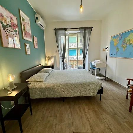 Jaky Maison Torino, Cozy & Modern With Wi-fi, Kitchen & Balcony Appartement Turijn
